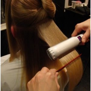 Кератиновое нано выпрямление волос